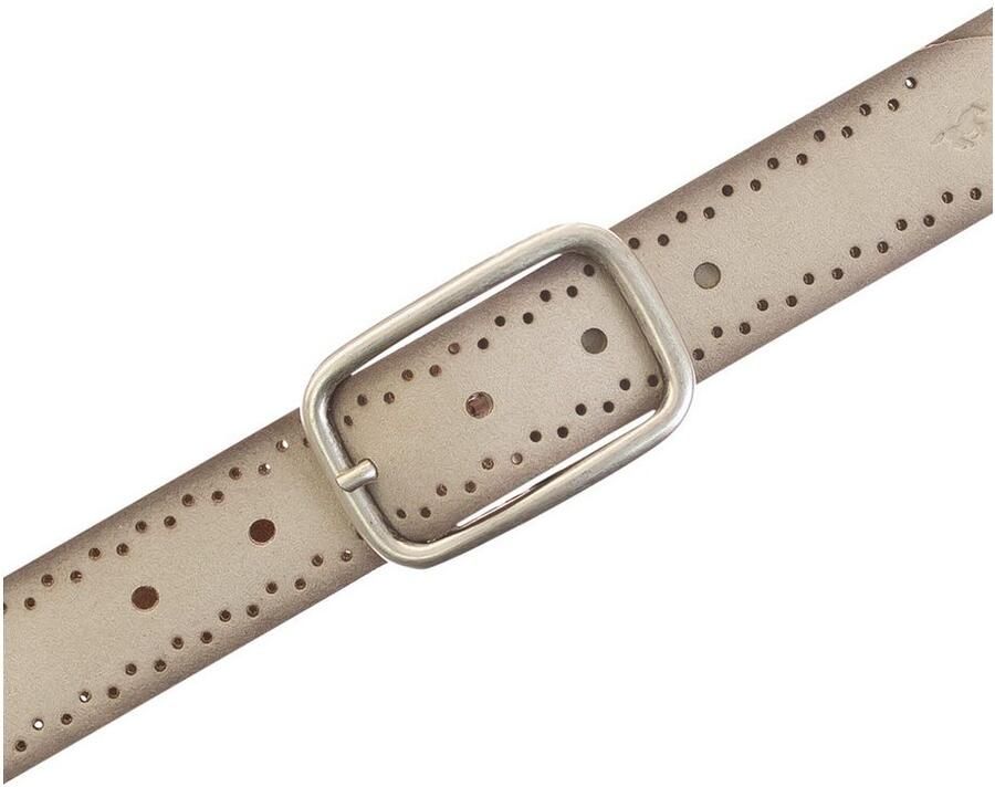 Mustang Leren riem Robuust geperforeerd rundleer met perforatie 3 5 cm - Foto 3