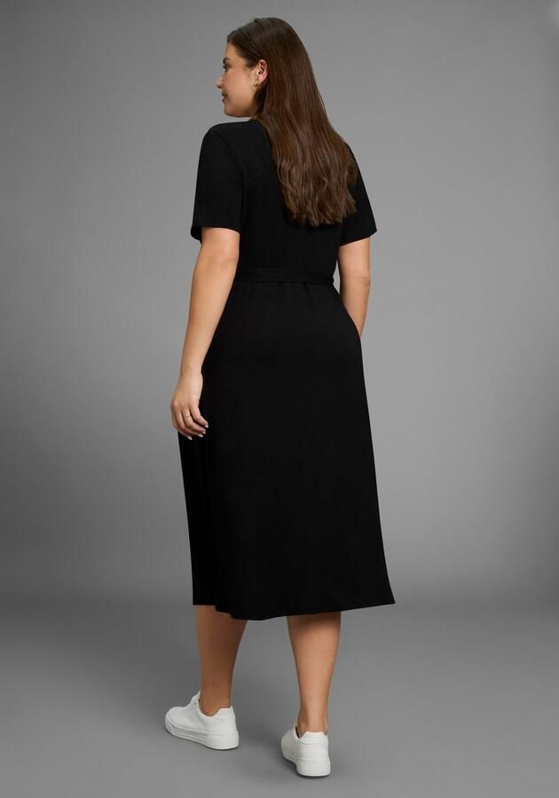 Mustang Midi-jurk met geaccentueerde taille grote maat - Foto 6