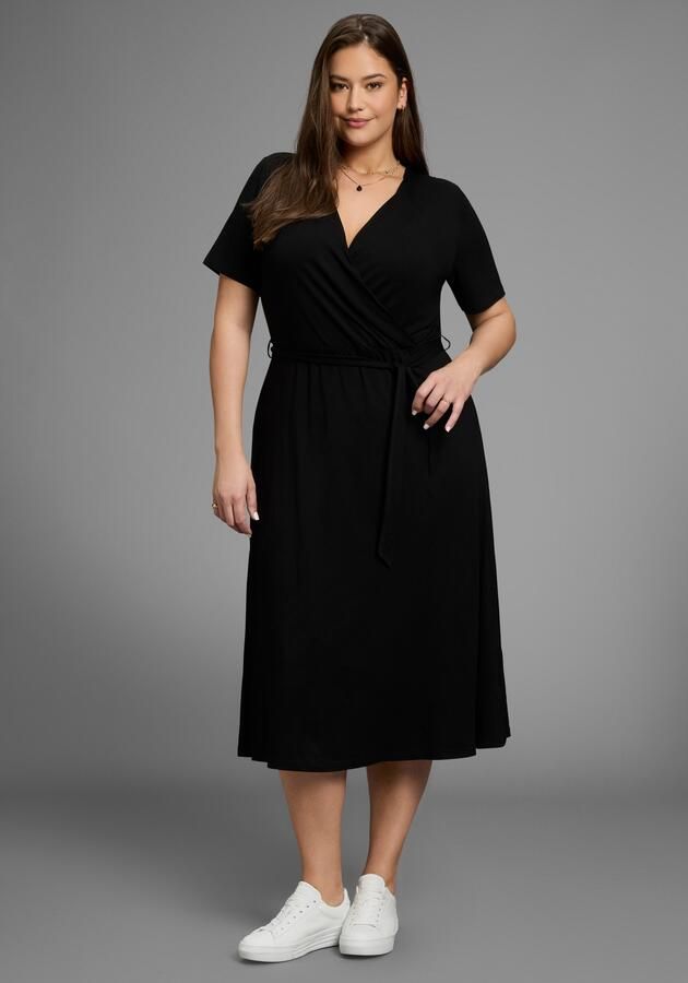 Mustang Midi-jurk met geaccentueerde taille grote maat - Foto 3