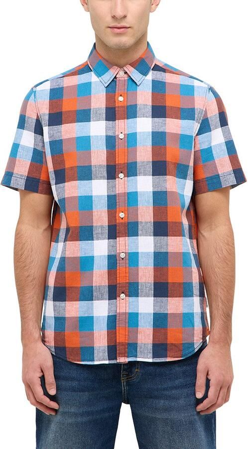 Mustang Overhemd met korte mouwen Heren stijl Berkeley - Foto 4