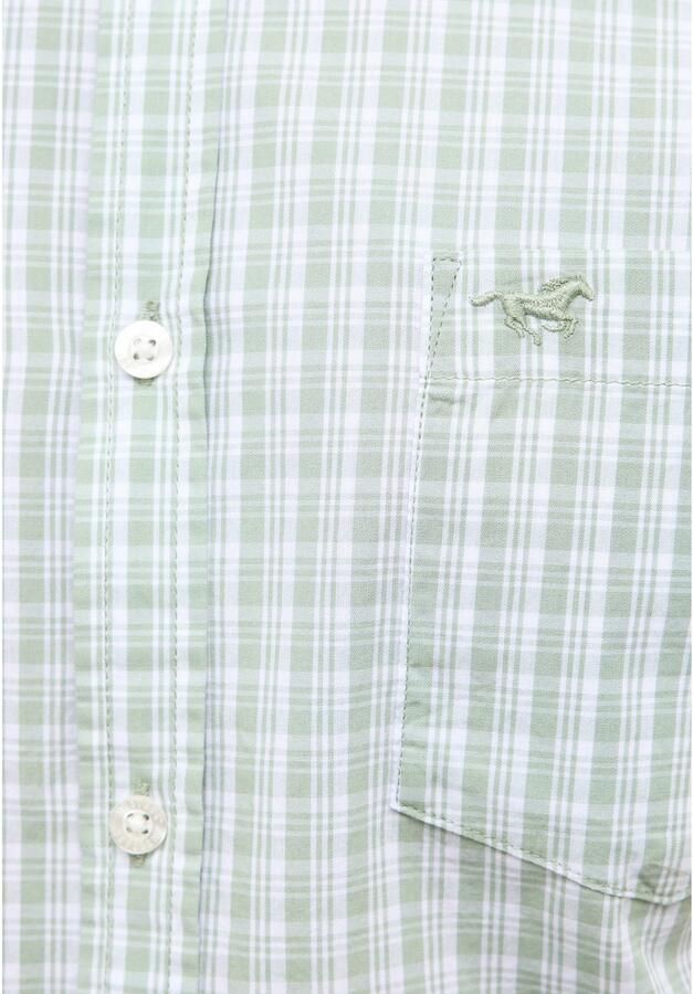 Mustang Overhemd met korte mouwen Herenstijl Gilroy - Foto 2