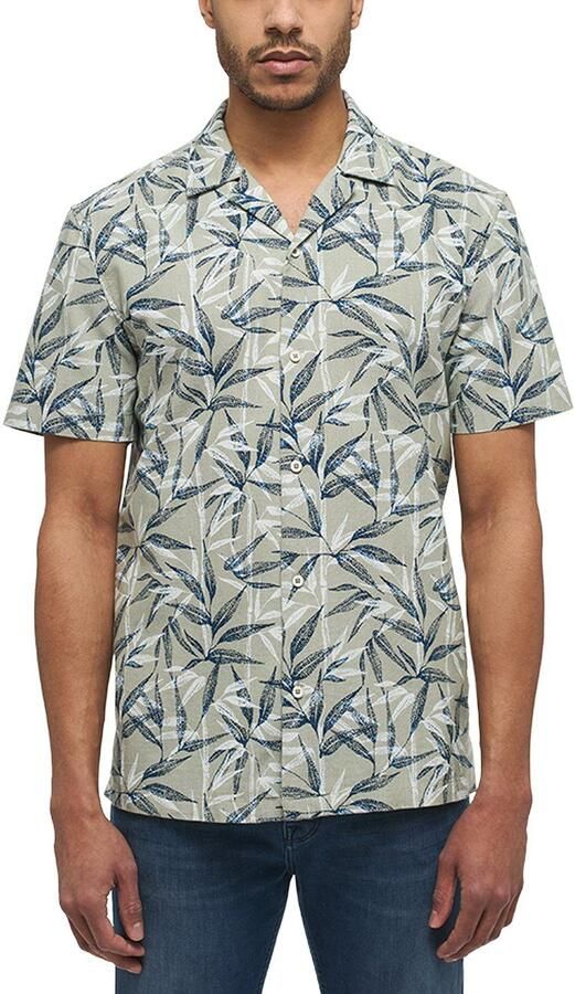 Mustang Overhemd met korte mouwen Style Collin AOP Shirt - Foto 4