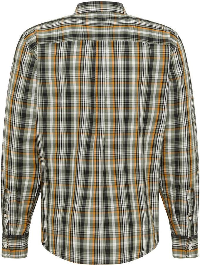 Mustang Overhemd met lange mouwen Heren stijl Chester