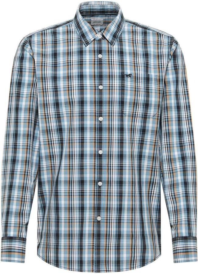 Mustang Overhemd met lange mouwen Heren stijl Chester - Foto 3