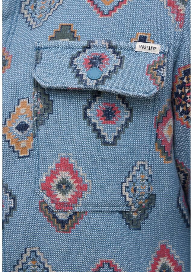 Mustang Overhemd met lange mouwen Heren stijl Dayton