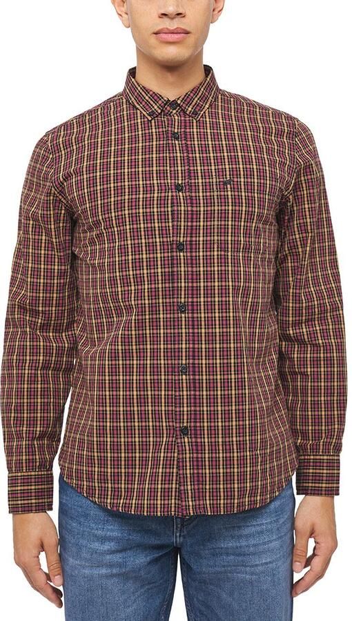 Mustang Overhemd met lange mouwen Style Cle s Basic CH - Foto 4