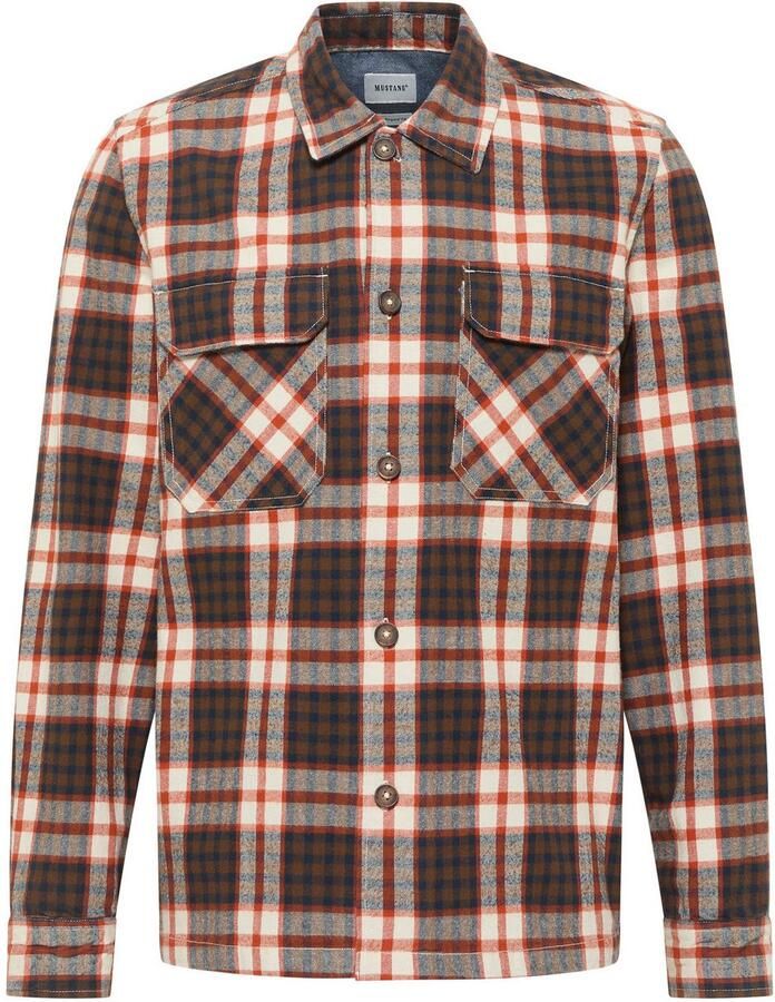 Mustang Overhemd met lange mouwen Style Dayton