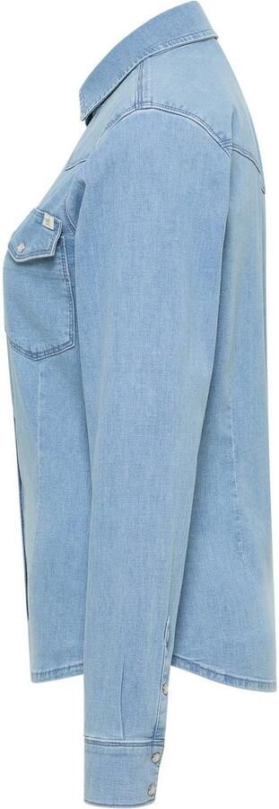 Mustang Overhemdblouse Dames Stijl Cody Denim Shirt - Foto 3