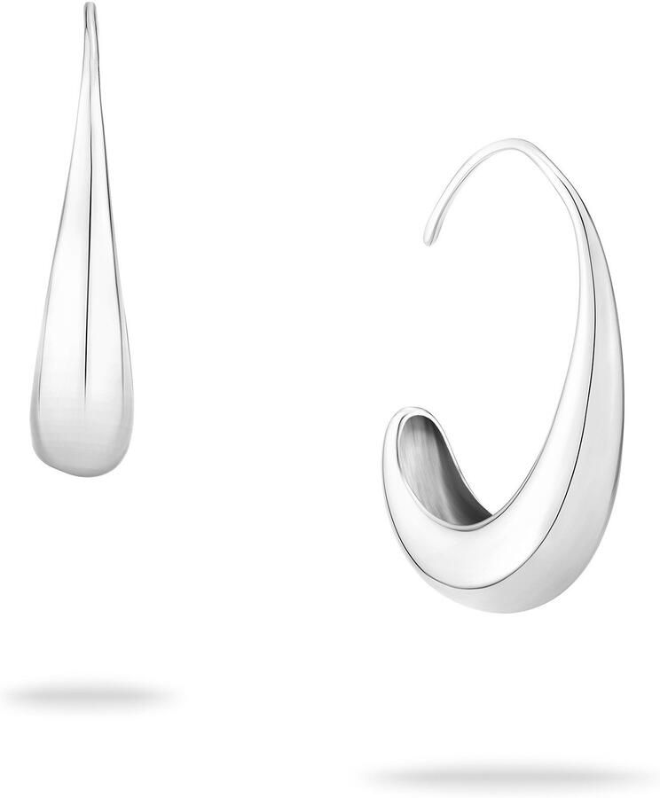 Mustang Paar creolen Sieraad Geschenk Roestvrijstalen Oorbellen The Classy Drop - Foto 5