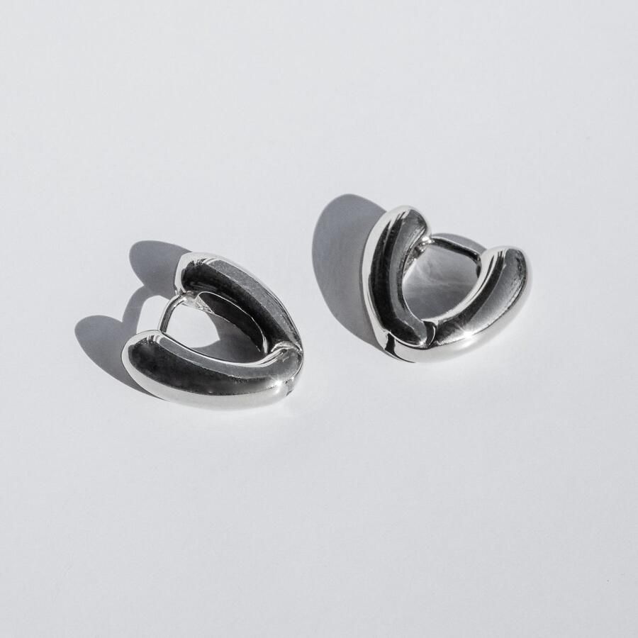 Mustang Paar creolen Sieraad Geschenk Roestvrijstalen Oorbellen The Modern Basic