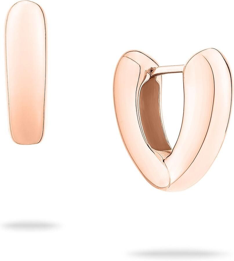 Mustang Paar creolen Sieraad Geschenk Roestvrijstalen Oorbellen The Modern Basic - Foto 5