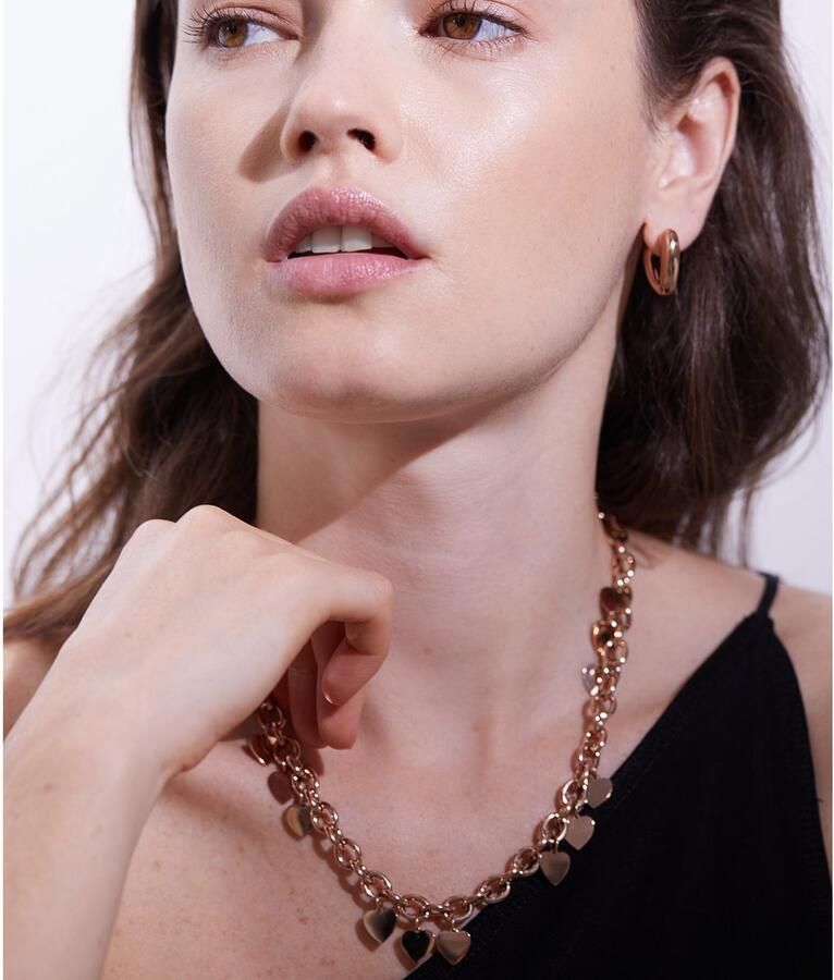 Mustang Paar creolen Sieraad Geschenk Roestvrijstalen Oorbellen The Modern Basic - Foto 3