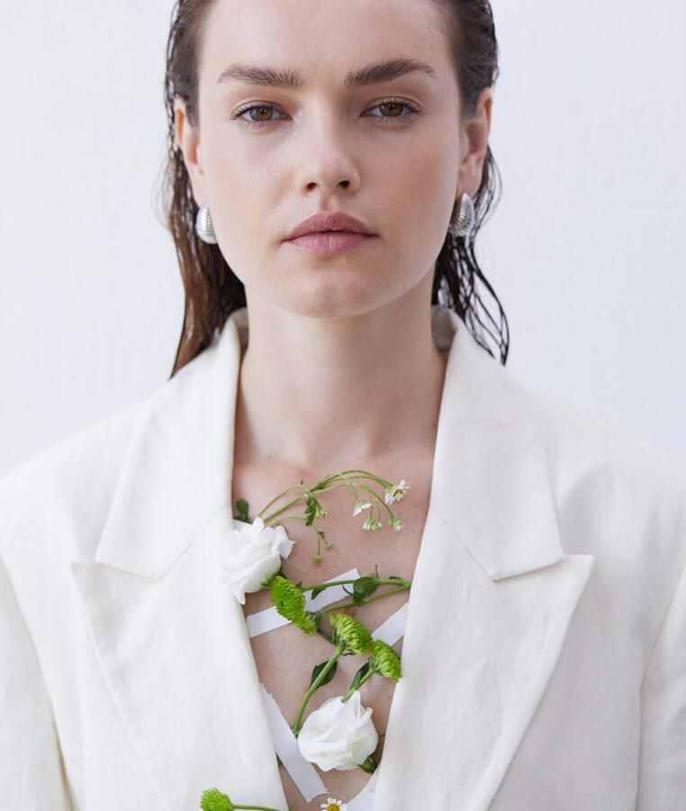 Mustang Paar creolen Sieraad Geschenk Roestvrijstalen Oorbellen The Organic Drop - Foto 2