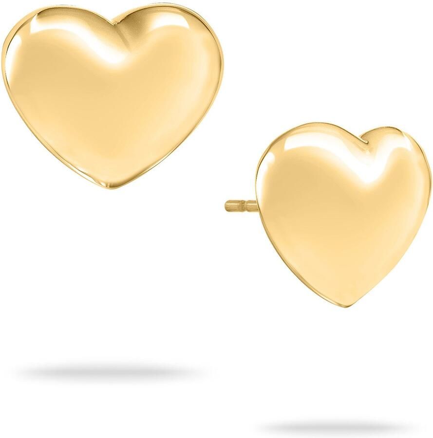 Mustang Paar oorstekers Sieraad Geschenk Roestvrijstalen Oorbellen Puffy Heart Hart - Foto 8