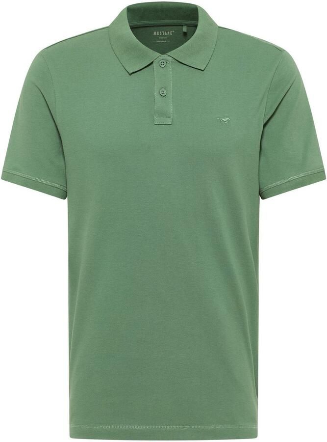 Mustang Poloshirt Style Palco met logoborduursel