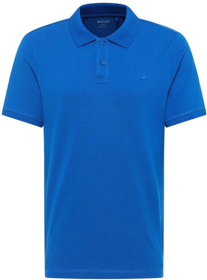 Mustang Poloshirt Style Palco met logoborduursel