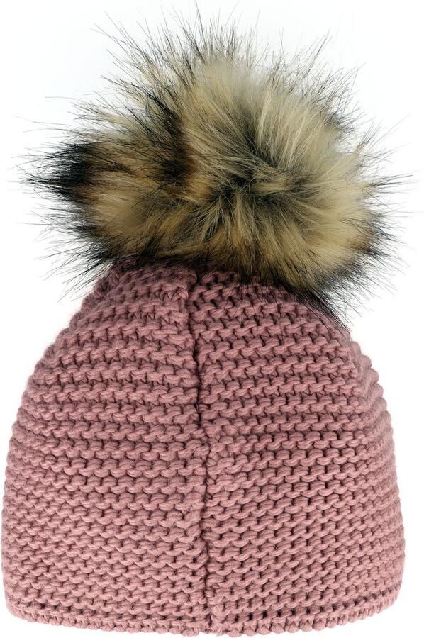 Mustang Pomponmuts Grof breisel effen gevoerd - Foto 2