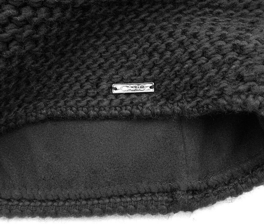 Mustang Pomponmuts Grof breisel effen gevoerd - Foto 2