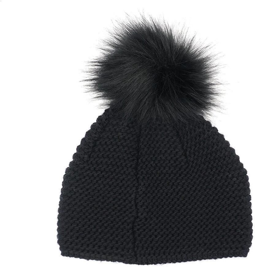 Mustang Pomponmuts Grof breisel effen gevoerd