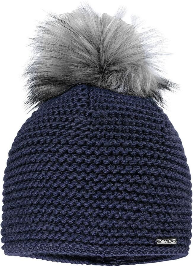 Mustang Pomponmuts Grof breisel effen gevoerd - Foto 3