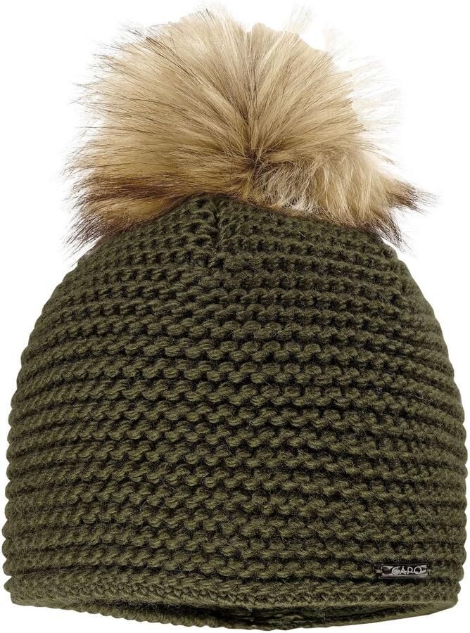 Mustang Pomponmuts Grof breisel effen gevoerd - Foto 2