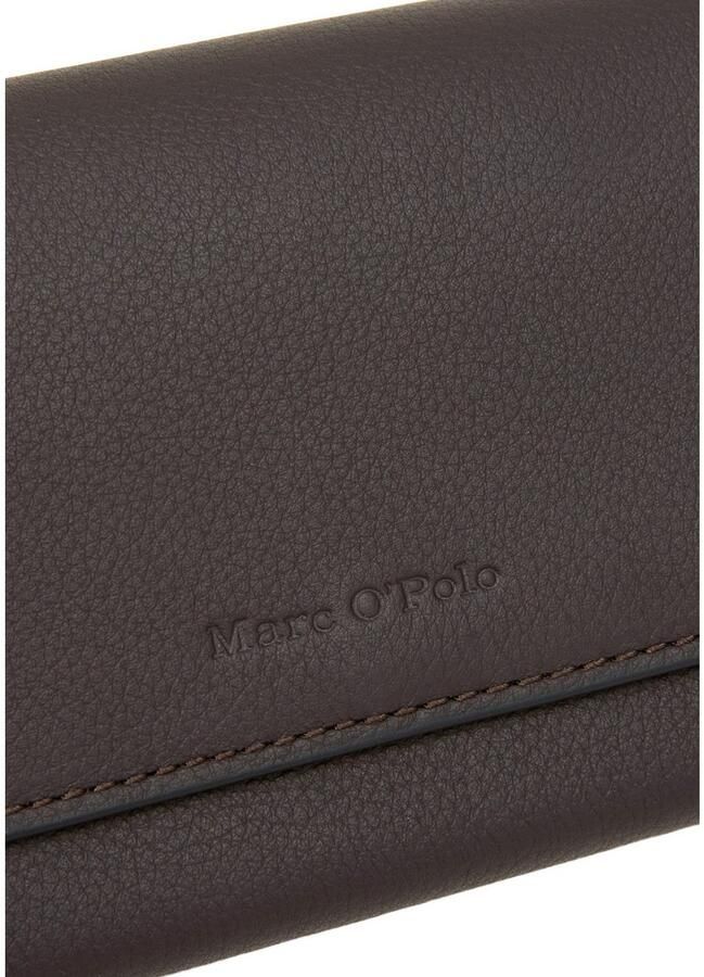 Marc O'Polo Portemonnee van echt rundleer