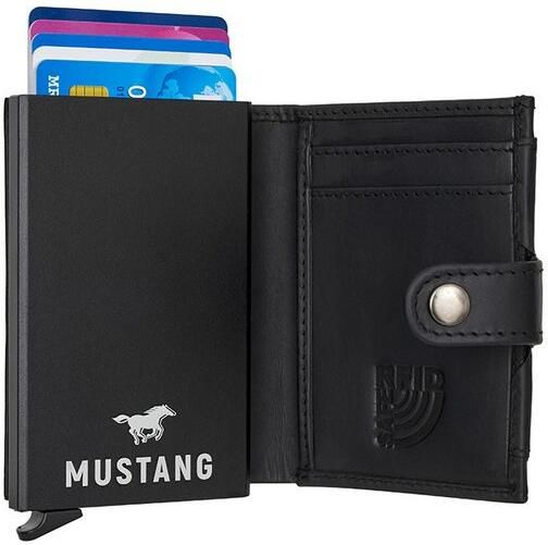 Mustang Portemonnee Rogsta heren portemonnee met logo - Foto 4