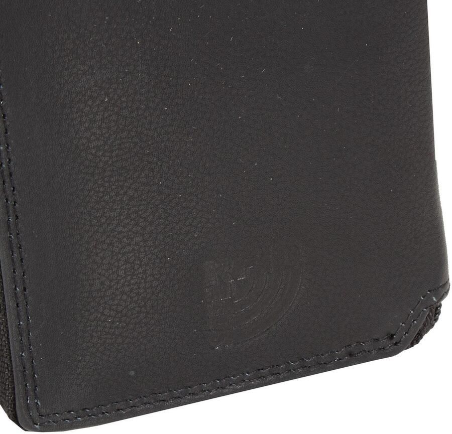 Mustang Portemonnee UDINE heren portemonnee met logo-opdruk en used look - Foto 3