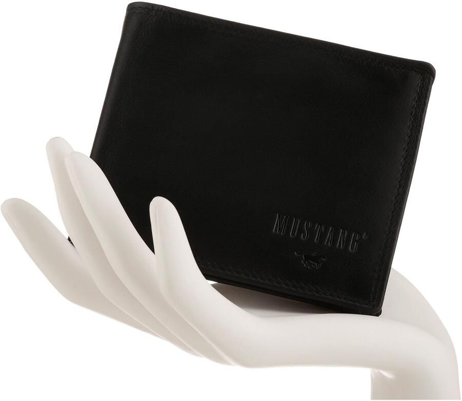 Mustang Portemonnee Udine leather wallet side opening