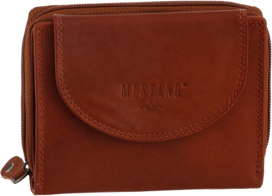 Mustang Portemonnee Udine leather wallet top opening - Foto 6