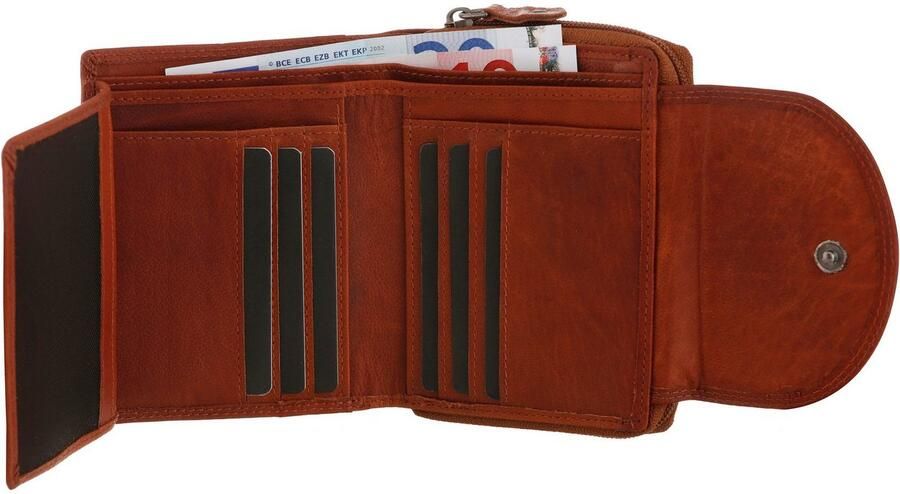 Mustang Portemonnee Udine leather wallet top opening - Foto 4