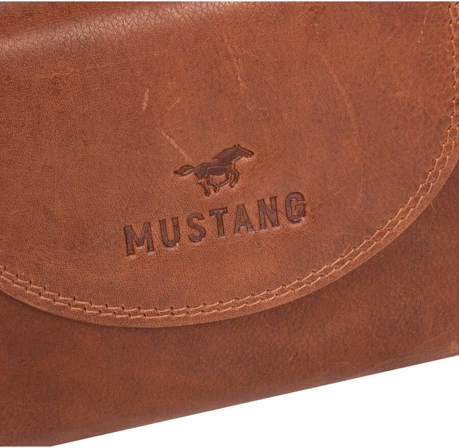 Mustang Portemonnee Udine leather wallet top opening