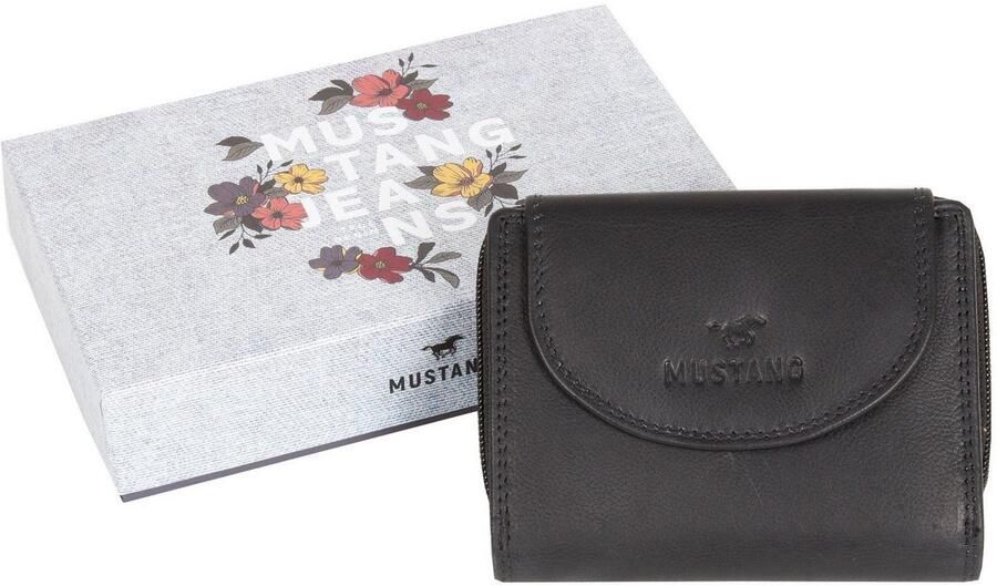 Mustang Portemonnee Udine leather wallet top opening - Foto 3