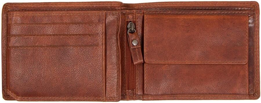 Mustang Portemonnee UDINE van leer met ritsbinnenvak - Foto 1