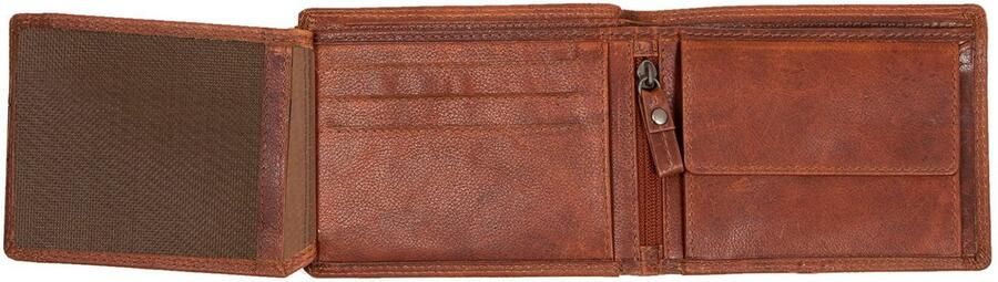 Mustang Portemonnee UDINE van leer met ritsbinnenvak - Foto 2