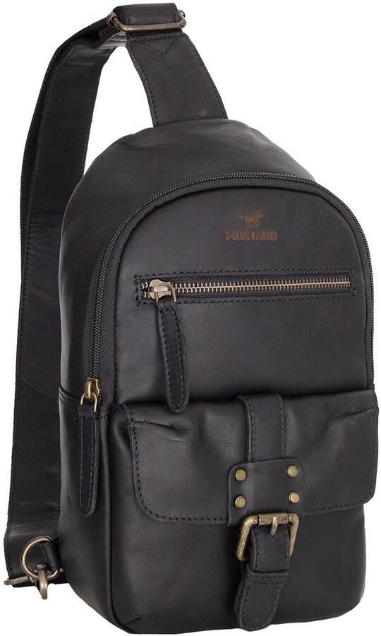 Mustang Schoudertas Gonesse heren schoudertas crossbody met verstelbare schouderriem - Foto 4