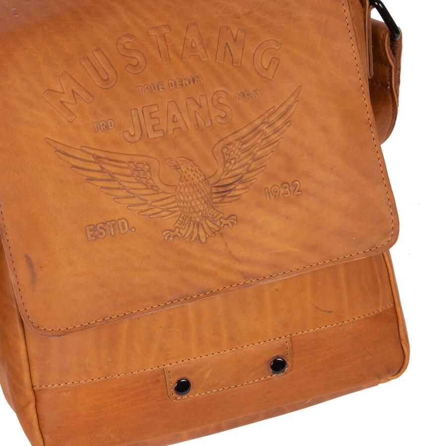 Mustang Schoudertas Valencia met ritsvak achter - Foto 3