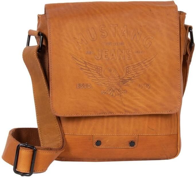 Mustang Schoudertas Valencia met ritsvak achter - Foto 6