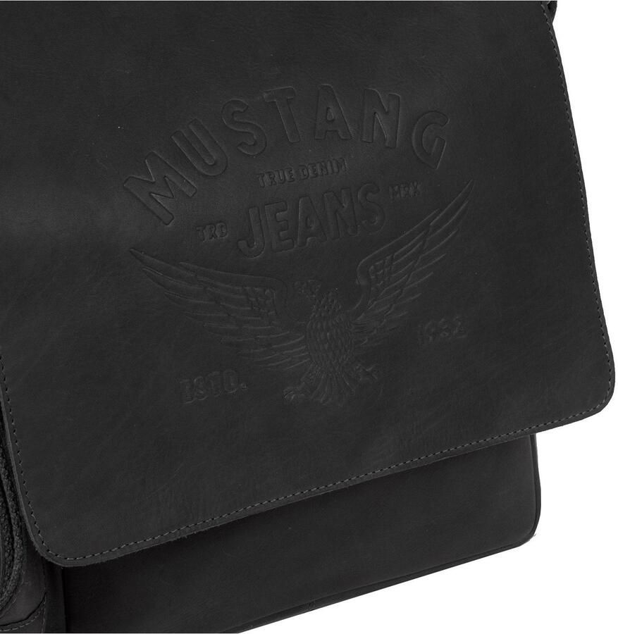 Mustang Schoudertas Valencia met talrijke vakken - Foto 2