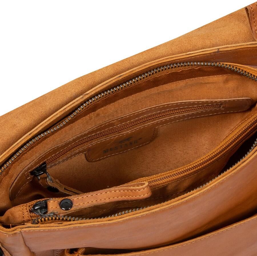 Mustang Schoudertas Valencia met talrijke vakken - Foto 2