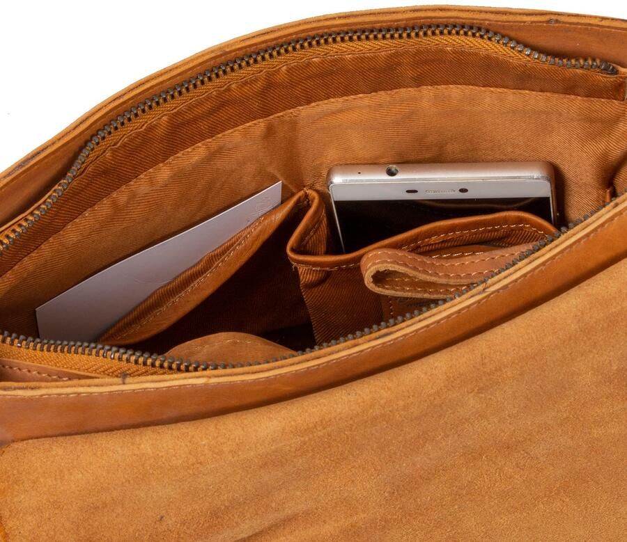 Mustang Schoudertas Valencia met talrijke vakken - Foto 5