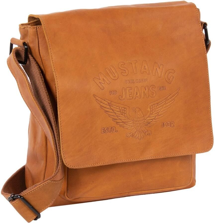 Mustang Schoudertas Valencia met talrijke vakken - Foto 4