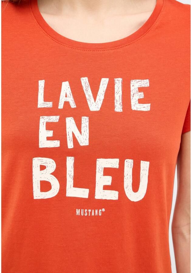 Mustang Shirt met korte mouwen Dames stijl Alma - Foto 3