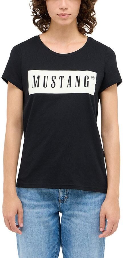 Mustang Shirt met korte mouwen Dames stijl Alma - Foto 4