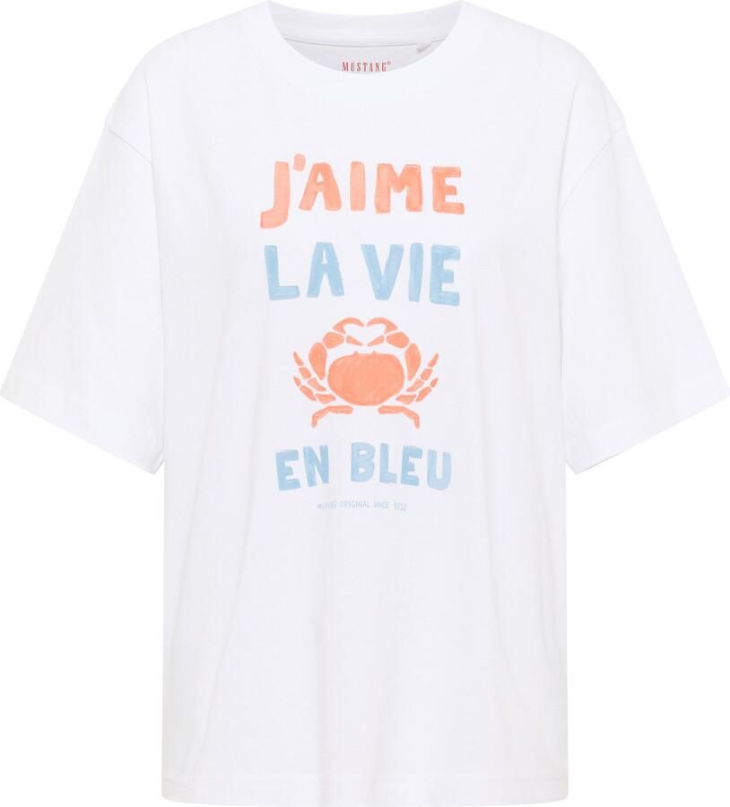 Mustang Shirt met korte mouwen Damesstijl Welby - Foto 3