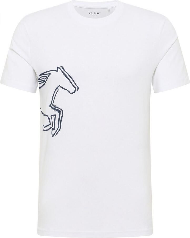 Mustang Shirt met korte mouwen Heren stijl Austin