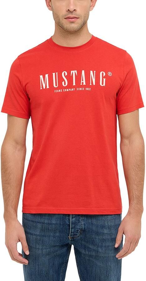 Mustang Shirt met korte mouwen Heren stijl Austin - Foto 4