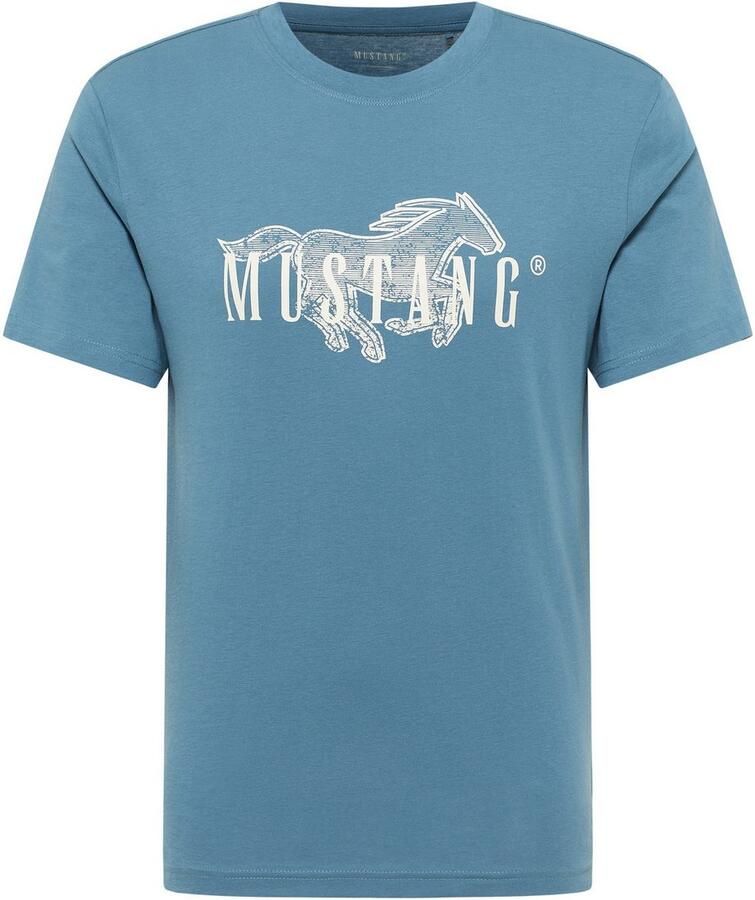 Mustang Shirt met korte mouwen Heren stijl Austin