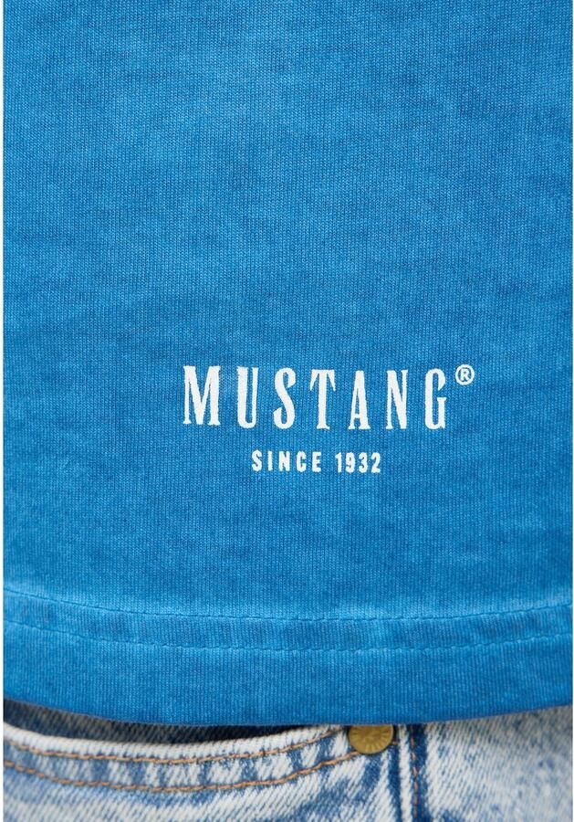 Mustang Shirt met korte mouwen Heren stijl Austin - Foto 2