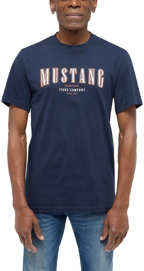 Mustang Shirt met korte mouwen Style Austin met logoprint - Foto 3